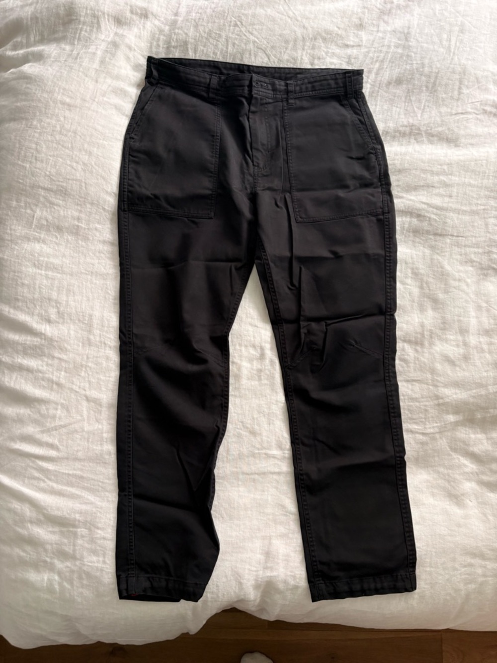 Topo Designs Men's Black Utility Pants - Classic Workwear Style